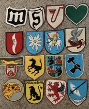 16 Different Luftwaffe Battle of Britain Squadron Patches ~ Fighter & Bomber ~ picture