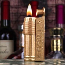 IMCO 6700 Vintage Stainless Steel Kerosene Lighter Refillable Full Set With Box picture
