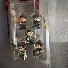 TREVCO 2004 Nascar #88 DALE JARRETT Miniature PIT CREW UPS Ornament Set   picture