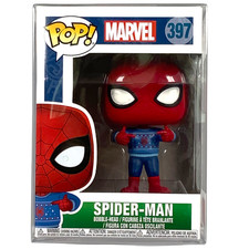 Funko Pop Cave SPIDER-MAN Marvel HOLIDAY Ugly CHRISTMAS Sweater GREAT GIFT IDEA picture