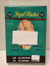 Royal Flushes Vintage Playing Cards...NEVER OPENED picture