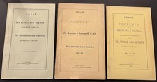 1860 1871 1881 Railroad Lease Books Rensselaer Saratoga Albany Vermont Inventory picture