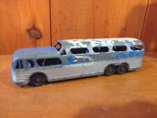 Vintage Tootsie toy Greyhound Scenicruiser Bus 7