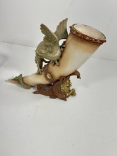 Antique Jugendstil Cornucopia Vase Griffin Dragon Teplitz Austrian Art Nouveau picture