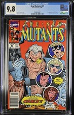 New Mutants #87 1990 CGC 9.8 1st app Cable Newsstand White Pages picture