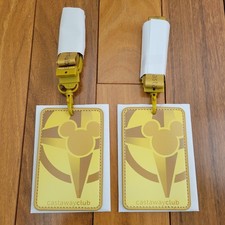 Disney Cruise Line 2026 Gold Castaway Club Member Lot of 2 Lanyard NEW Updated picture