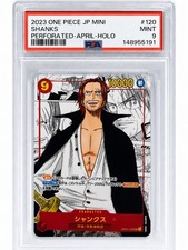2023 ONE PIECE JP MINI SHANKS PSA9 picture