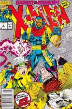 X-Men #8 Jim Lee Newsstand Cover Marvel Comics picture
