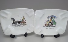 Vintage Holland Car Ashtray Automobile Collectible Made in Holland picture