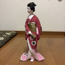 Vintage Japanese Hakata Ningyo Traditional Art Figurine Collectible picture