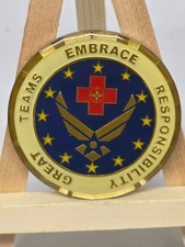 USAFE Office of the Surgeon Challenge Coin Air Force Medical Readiness Europe picture