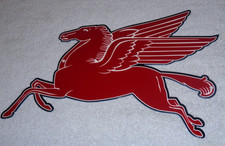 VINTAGE MOBIL MOBILGAS FLYING PEGASUS HORSE COOKIE CUTTER 14