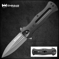 Shinwa Ganjo Ball Bearing Pivot Dagger Pocket Knife G10 Folder KZ1028 7.90