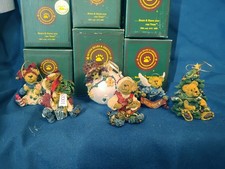 Lot of 6 - Boyds Bears & Friends Orements ** See Pictures ** W/ Boxes picture