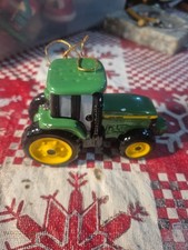 Vintage john deere tractor ornament picture