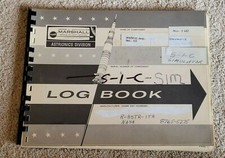 NASA SATURN  APOLLO LOG BOOK 1963-66 PCM-DDAS (MSFC) W/ DATA NOTES RARE SCARCE picture