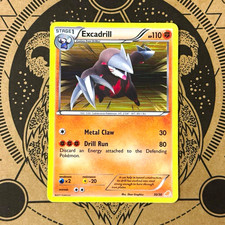 Pokemon TCG - Excadrill - 30/30 - BW Trainer Kit - Holo Rare (2011) - LP/MP picture