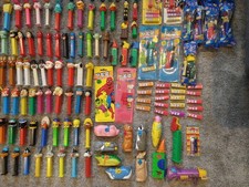 Huge 250+ Lot Vintage PEZ 1970s-20s Batman Spiderman Star Wars Disney DC Marvel picture