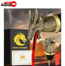 Stag/Elk/Deer Head Wine Pourer Bottle Stopper Decanter Pour Spout Bar Ware Tools picture