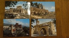 Lot of 14 Vintage Lebanon Postcards - Antique Sites 1960 picture