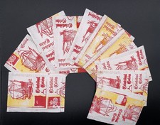 VENEZUELA 1980s CHRISTOPHER COLUMBUS STICKERS REYAUCA PACKS LOT 10 VINTAGE COLON picture