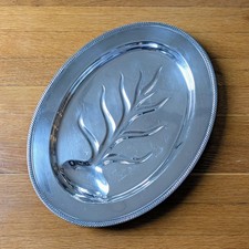 Castleton Intl Silver Co Well & Tree Platter 16.5
