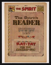 Spirit Weekly Newspaper Comic Tabloid Edition Sep 4 1949 FN+ 6.5 picture