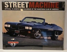 2010 NATIONAL STREET MACHINE CLUB CALENDAR - HANDYMAN CLUB - NEW & SEALED  picture