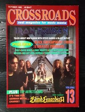 Iron Maiden Ozzy Osbourne VINTAGE THAILAND ONLY 1 COVER COLOR PAGE MEGA RARE picture