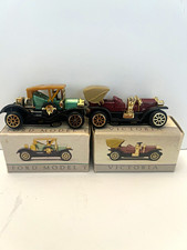 Vintage Readers Digest Mini Cars Victoria & Ford Model T Boxed Set of 2 trinkets picture