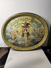 Anheuser-Busch Brewing Ass’n. St. Louis Collectible Tray - Adolphus Busch Cherub picture