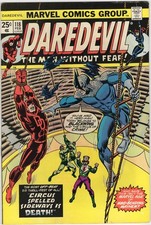 Daredevil 118 1975 Marvel Comics F- 5.5 1st App Blackwing Circus Of Crime picture