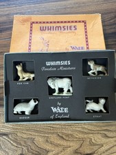 1955 Wade Of England WHIMSIES SET #3 RARE Vintage 5 Piece Set With Original Box picture