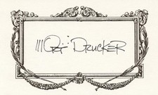 MORT DRUCKER - AUTOGRAPH picture