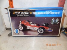 Ezra Brooks 1970 Official Ontario Motor Speedway Bottle, In oriiginal box picture