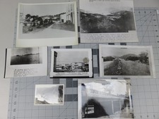 WW2 Philippines Photograph Luzon Island OSS AGS Baguio Road Lot of 7 Photos picture