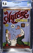 Your Hytone Comix Apex Novelties 2/71 CGC 9.6 White Pages 1st Print Underground picture