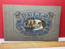 1921 Souvenir Views Dells of the Wisconsin River Bennett Studio Kilborn WI Wis picture