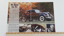 1934 1935 1936 1937 CHRYSLER AIRFLOW ORIGINAL 2009 ARTICLE picture