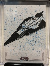 2026 Topps Chrome Galaxy 1/1 Sketch Card  - Jedi Fighter picture