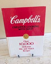 Campbell's Creative Cooking with Soup cookbook vintage 1989 picture