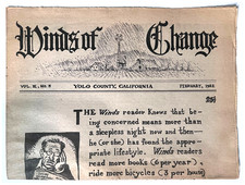 Winds of Change Vol. III, #5 Yolo County 1982 VF Scarce Robert Crumb Underground picture