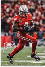 Jeremiah Smith Poster – Athlete Sports Art Print Home Wall Decor 24x36 picture