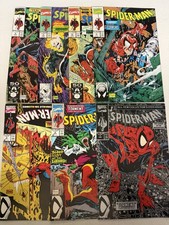 Spider-Man #1 2 3 5 6 7 8 1990 Todd Mcfarlane Lot Run Marvel Comics *Q8 picture