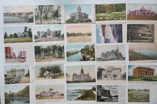 Postcard LOT 100 UNDIVIDED BACK Antique Old Post Card United States Vintage Huge picture