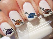 7 Different Colors》Harley Motorcycle Salon Quality Nail Art Decals picture