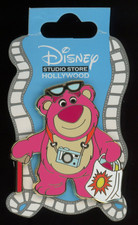 DSSH DSF Toy Story 3 Lotso Tourist Disney Pin *Flaw picture
