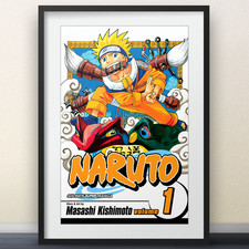 Naruto Vol 1 Cover Art -  11x17