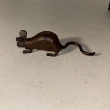 Rare Vintage Jan Barboglio Wee Mouse Forged Iron 3.75” HTF picture