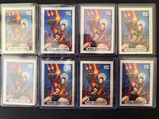 Marvel War Machine 1994 Limited Edition Holofoil Trading Card Lot (9) #10/10 picture